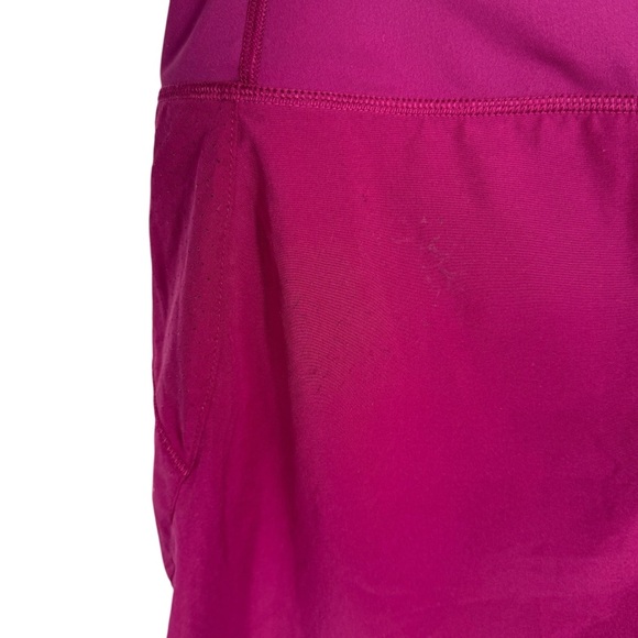 Athleta Run With It High Rise 14" Skort, Fuchsia, Size L - Picture 13 of 14